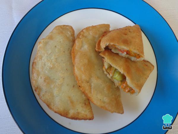 Recette de Quesadillas aux fleurs de citrouille – Étape 6