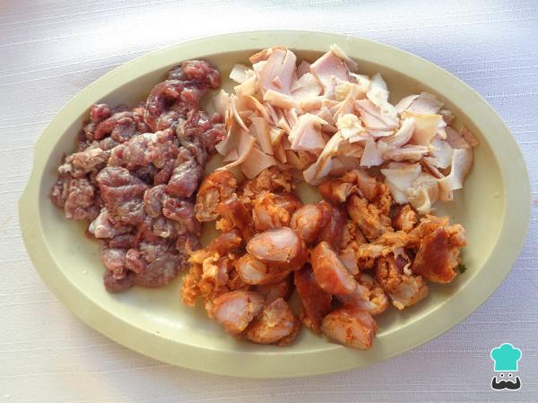 Recette de Tacos Campechan – Étape 1