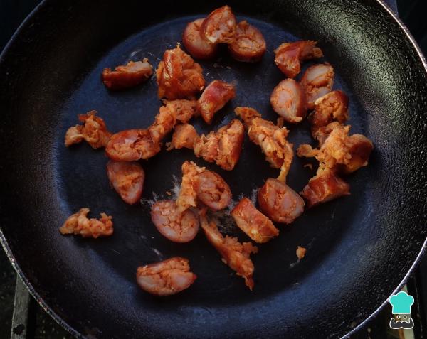 Recette de tacos Campechan – Étape 2
