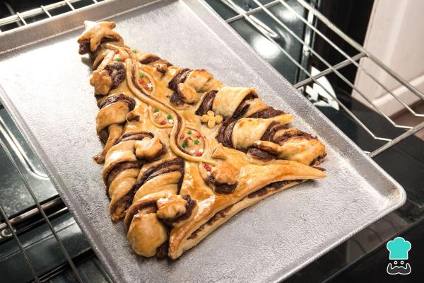 Recette de Sapin de Noël avec Pâte Feuilletée - Étape 9