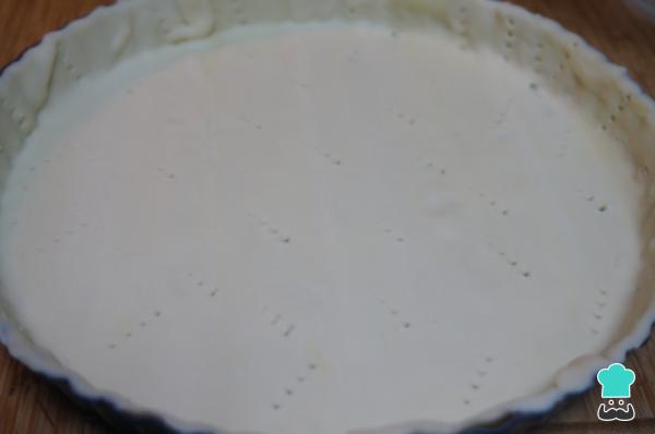 Recette de quiche aux champignons - Étape 3