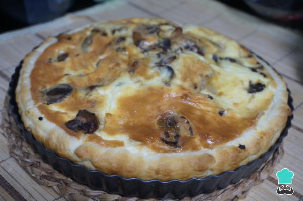 Recette de quiche aux champignons - Étape 7