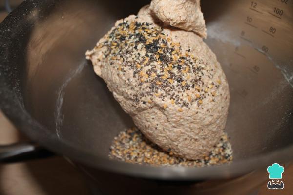 Recette de pain de mie complet - Étape 3