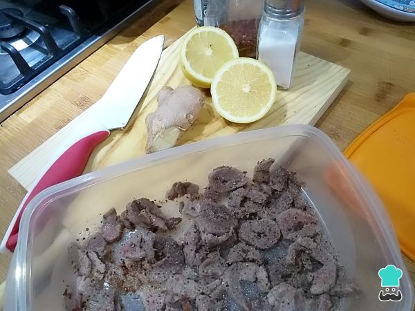 Recette de ceviche de viande – Étape 4