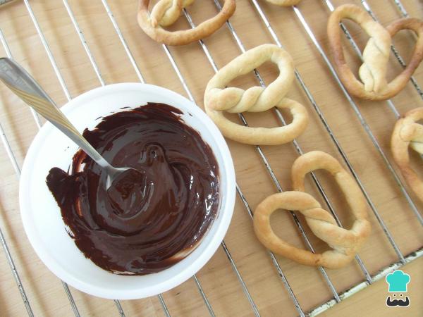 Recette de bretzel au chocolat - Étape 7