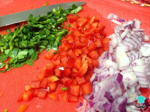 Recette de Ceviche Cochayuyo - Étape 2
