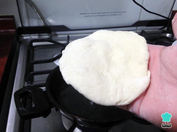 Recette d'arepas à la noix de coco - Étape 4