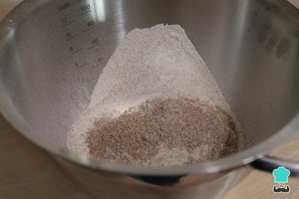 Recette de Pain de blé entier aux œufs - Étape 2