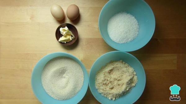 Recette de biscuits à la farine de manioc – Étape 1