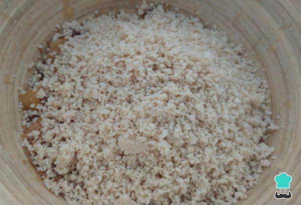 Recette Koba akondro – Étape 3