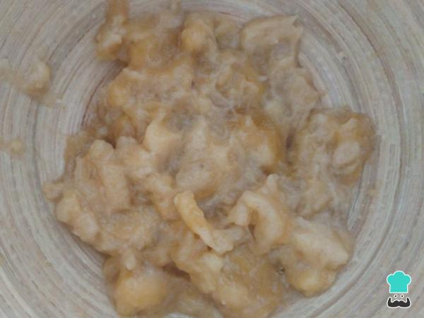Recette Koba akondro – Étape 2