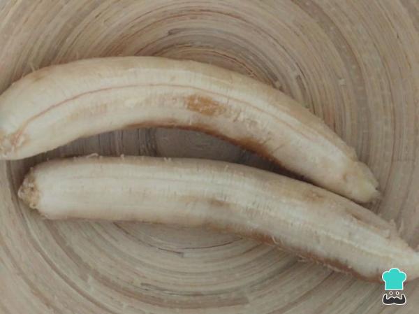 Recette Koba akondro – Étape 1