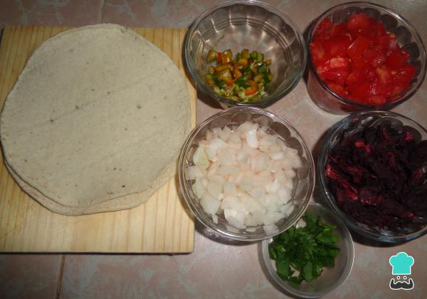 Recette de tacos jamaïcains – Étape 1