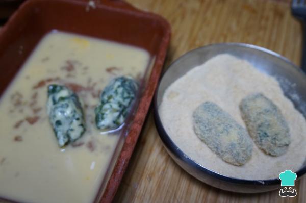 Recette Croquettes de blettes au four - Étape 6