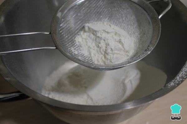 Recette de pain au fromage - Étape 1