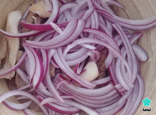 Recette de Ceviche végétalien - Étape 1