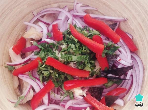 Recette de Ceviche végétalien - Étape 6