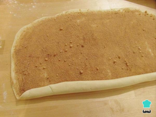 Recette de brioches à la cannelle sans œufs – Étape 7