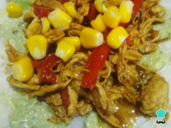 Recette de fajitas au poulet barbecue - Étape 4