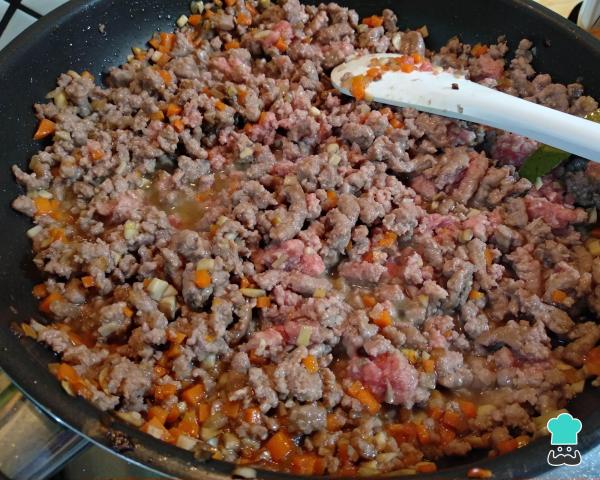 Recette de burritos à la viande et au fromage - Étape 3