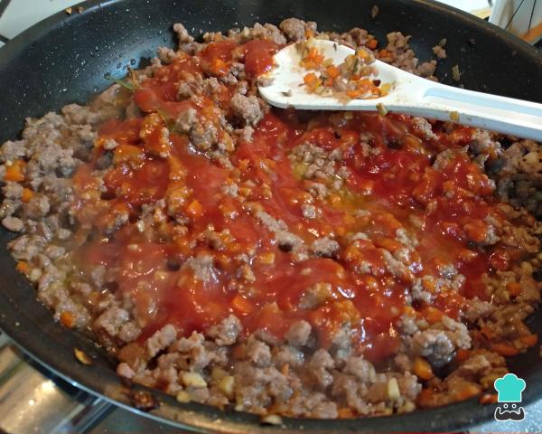 Recette de burritos à la viande et au fromage - Étape 4