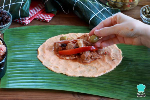 Recette Hallacas vénézuélienne - Étape 6