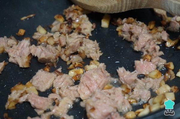 Recette de champignons farcis au thon - Étape 5
