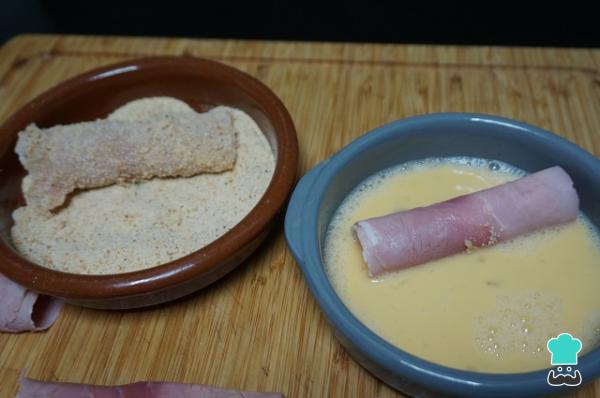 Recette de petits pains au jambon et au fromage - Étape 5