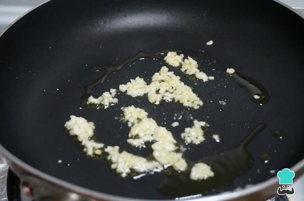 Recette Champignons au jambon - Étape 2