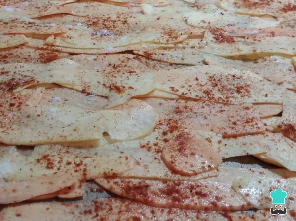 Recette de quiche à base de patate douce - Étape 2