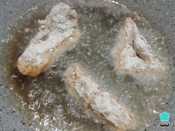 Recette de champignons panés - Étape 5
