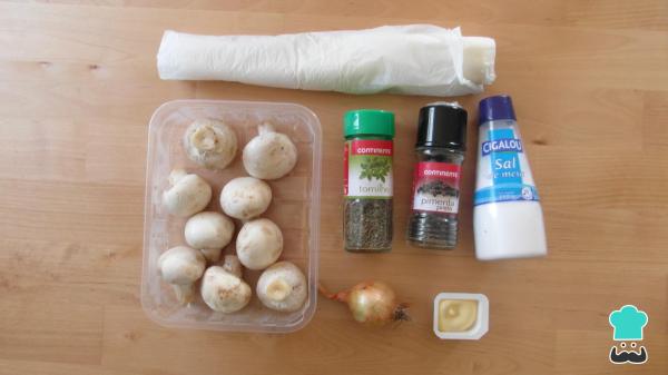Recette de Pâte Feuilletée Farcie aux Champignons - Étape 1