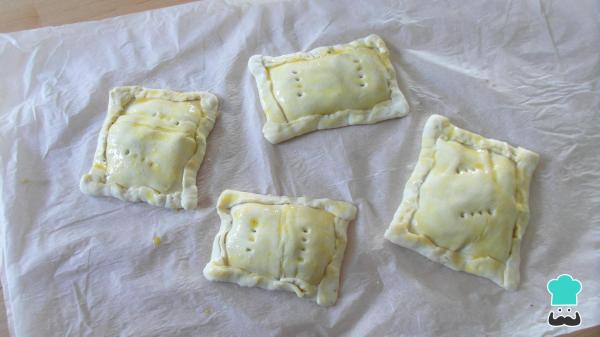 Recette de pâte feuilletée farcie aux champignons - Étape 5