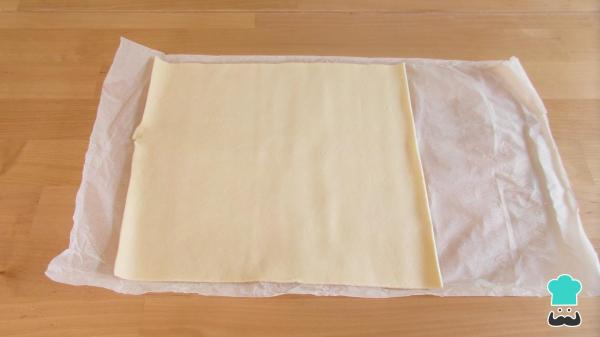 Recette de Pâte feuilletée farcie au fromage de chèvre - Étape 2