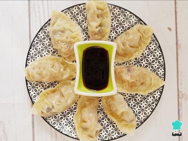 Recette de Gyozas aux légumes - Étape 9