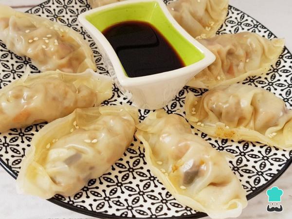 Recette de Gyozas aux légumes - Étape 8