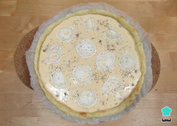 Recette de Quiche au bacon et au chèvre - Étape 6