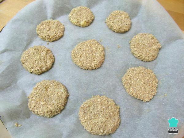 Recette de biscuits végétaliens à la banane et à l'avoine - Étape 4
