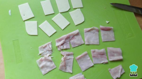 Recette Empanadas jambon, fromage et maïs - Étape 2