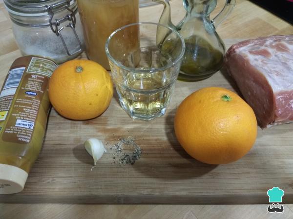 Recette de longe d'orange au four - Étape 1