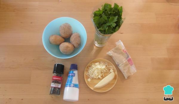 Recette de Croquettes de Pommes de Terre et Fromage - Étape 1