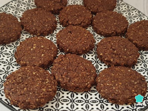 Recette de biscuits à l'avoine et à la caroube - Étape 6