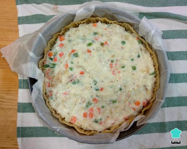 Recette d'Empanada de Morue avec Pâte Brisée - Étape 7