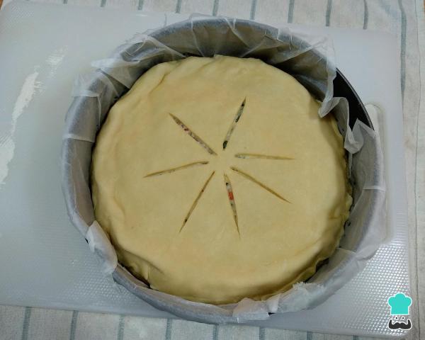 Recette d'Empanada de Morue avec Pâte Brisée - Étape 8