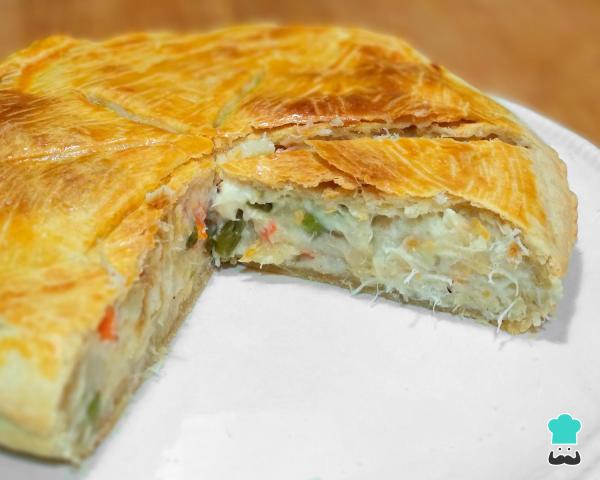 Recette d'Empanada de Morue avec Pâte Brisée - Étape 10