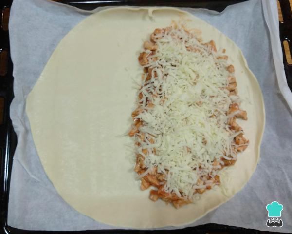 Recette d'Empanada de poulet avec pâte brisée - Étape 3