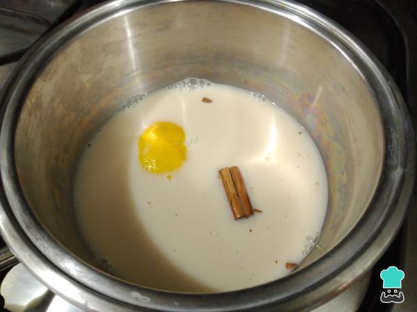 Recette de Torrijas au chocolat blanc - Étape 1