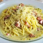 Recette crémeuse à la carbonara à la pistache qui laissera tout le monde en redemander