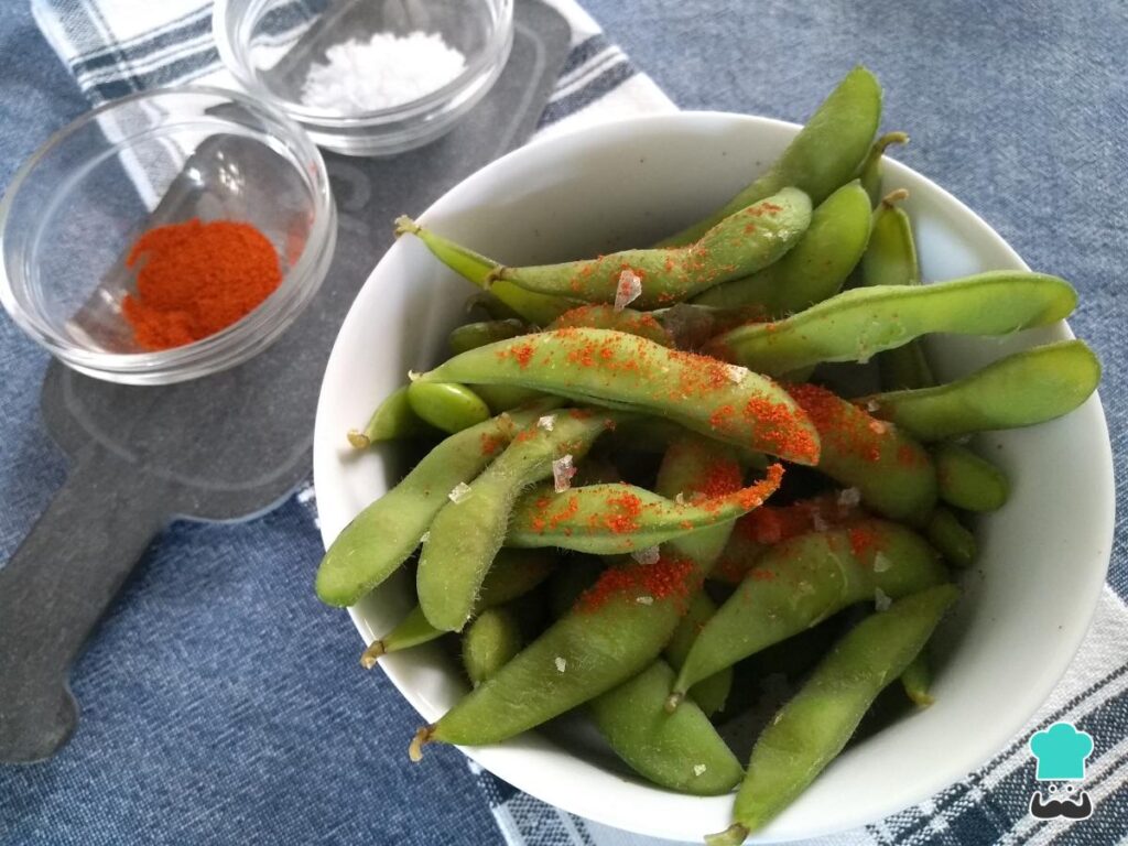 Recette d'edamames