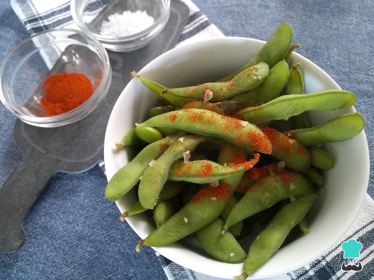 Recette d'edamames